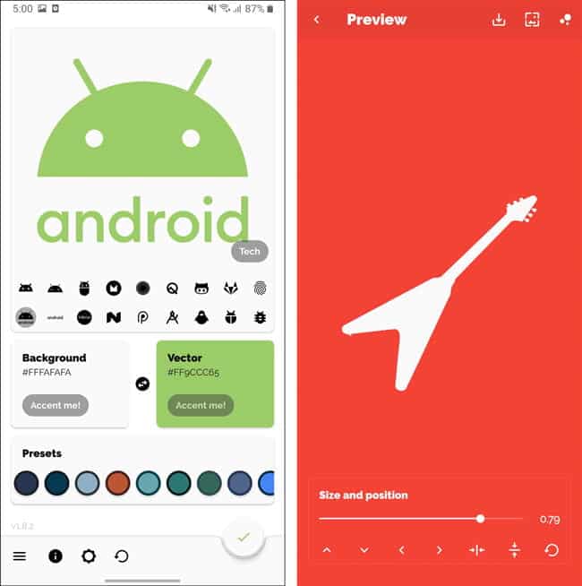 صورة لـ أفضل تطبيقات إنشاء الخلفيات وتنزيلها لنظام Android لعام 2023 | Vecorify_da_home-39unsNfs-DzTechs