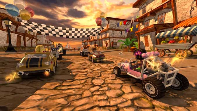 صورة لـ أفضل الألعاب لتشغيلها على Mi Box أو أي جهاز Android TV مع دعم جهاز التحكم | beach-buggy-DzTechs
