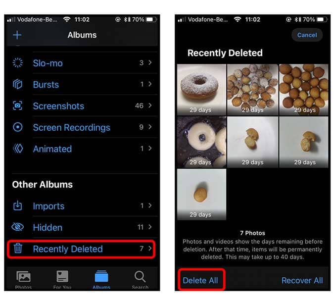 صورة لـ كيفية حماية صورك بكلمة مرور على iPhone | del2_1-zSQwZags-DzTechs