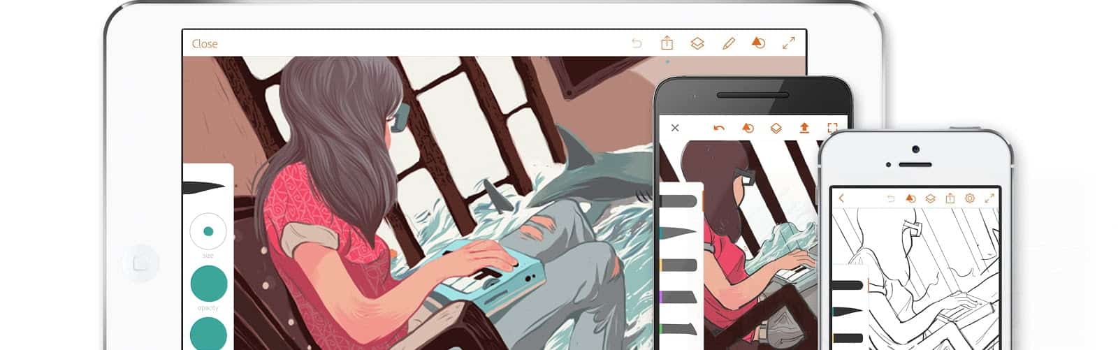صورة لـ أفضل التطبيقات لإنشاء مخططات المعلومات البيانية وعرض البيانات | draw_mobile_marquee-b306vMfs-DzTechs