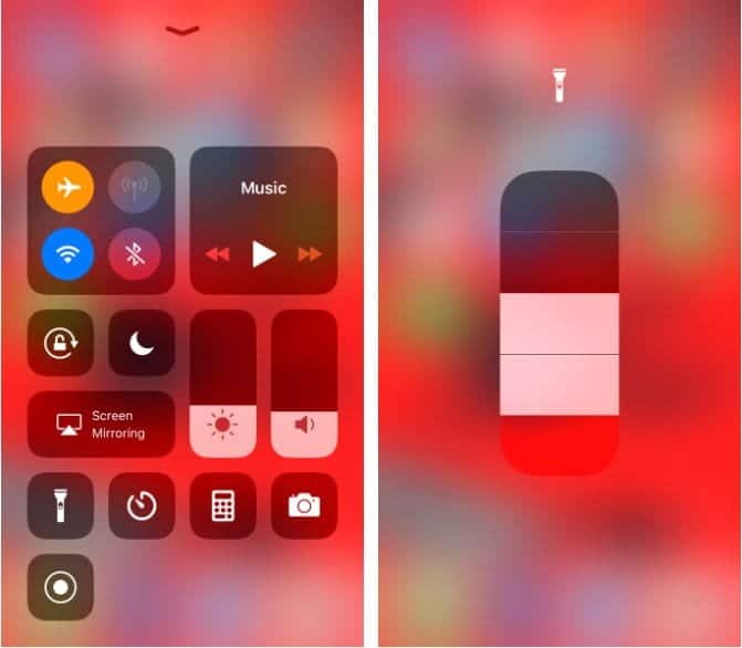 صورة لـ كيفية تشغيل وإيقاف تشغيل وضع المصباح على هاتفك | iPhone_FlashLight-29nLXMfs-DzTechs