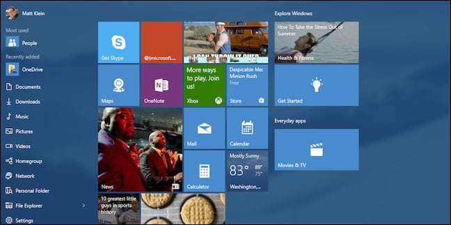 صورة لـ كيفية إنشاء أشكال بلاطات مُخصصة في قائمة ابدأ على Windows 10 | img_55aef7ce6c072-rbw1EMfs-DzTechs