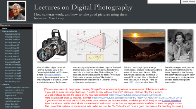 صورة لـ دروس مجانية ممتازة لتعلم أساسيات التصوير الفوتوغرافي | learn_photography_marc_levoy_lectures_digital_photography-8tXfHLfs-DzTechs