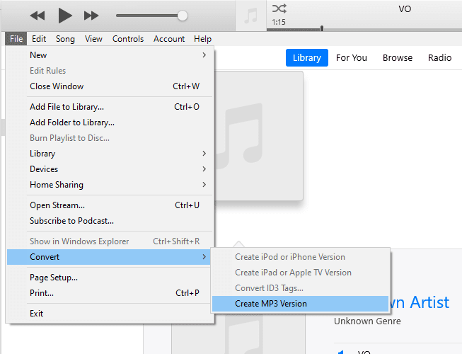 صورة لـ كيفية تحويل ملفات WAV إلى MP3 بشكل مجاني وسريع | muo_entertainment_convert_wav_to_mp3_itunes2-YUwznNfs-DzTechs
