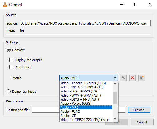 صورة لـ كيفية تحويل ملفات WAV إلى MP3 بشكل مجاني وسريع | muo_entertainment_convert_wav_to_mp3_vlc-YUwznNfs-DzTechs