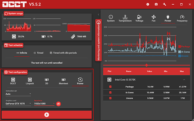 صورة لـ كيفية إصلاح خطأ Kernel Power على Windows 10 من خلال خطوات سهلة | occt_power_supply_stress_test_software-W4WmPMfs-DzTechs