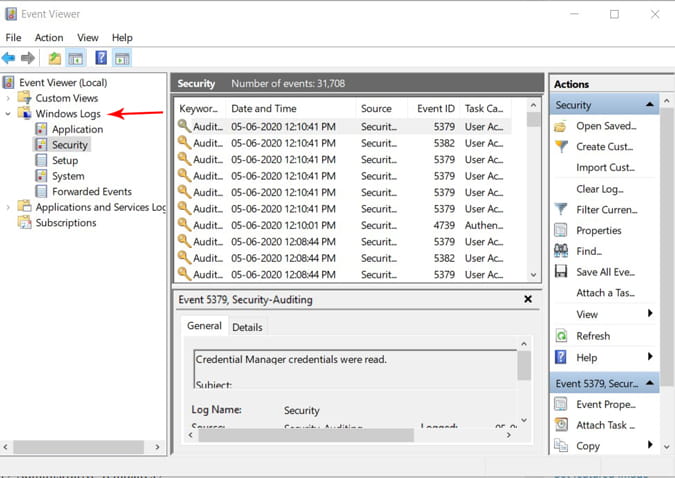 صورة لـ أفضل إعدادات سياسة المجموعة التي تحتاج إلى تعديلها للتحكم في Windows | recording_login_attempts-6y5S0Yfs-DzTechs