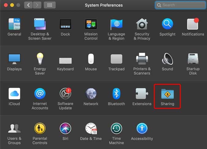صورة لـ كيفية إنشاء نقطة اتصال فعالة من اتصال WiFi لمشاركة الإنترنت على Mac | sharing-Ph9G7Mfs-DzTechs