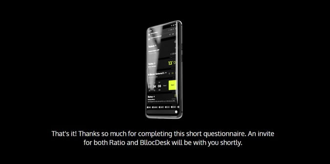 صورة لـ كيفية تثبيت Blloc Ratio Launcher على هاتف Android الخاص بك | survey_blloc-lSOnxYfs-DzTechs