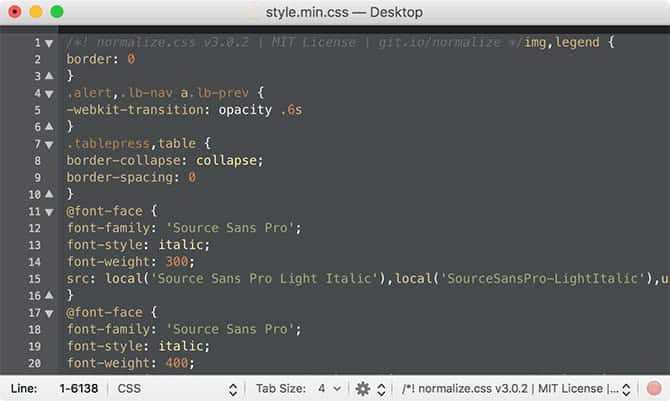صورة لـ أفضل تطبيقات تحرير نصوص HTML لنظام التشغيل Mac | textmate_mac-SYuo5Nfs-DzTechs