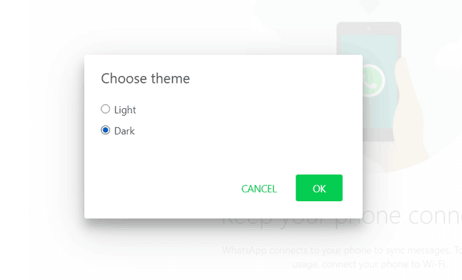 صورة لـ أفضل النصائح والحيل التي يجب أن تعرفها على WhatsApp Web | whatsapp-web-dark-theme-toggle-DzTechs