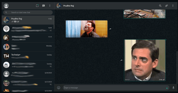 صورة لـ أفضل النصائح والحيل التي يجب أن تعرفها على WhatsApp Web | whatsapp-web-in-dark-mode-DzTechs