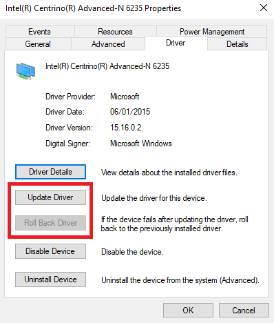 صورة لـ أكثر مشكلات Wi-Fi شيوعًا على Windows 10 ، إليك كيفية إصلاحها | windows_10_update_driver-9ucybMfs-DzTechs