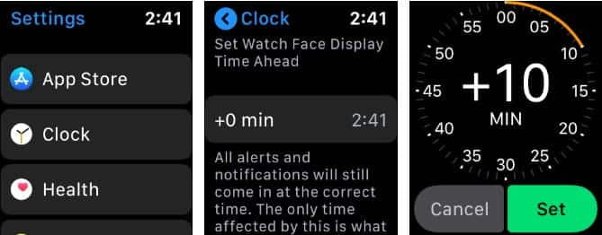 صورة لـ أفضل النصائح والحيل على Apple Watch والتي يجب أن يعلمها الجميع | 6._Set_Your_Apple_Watch_a_Few_Minutes_Fast-MCrzLNfs-DzTechs