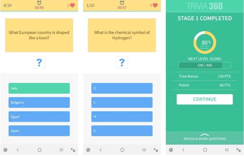 صورة لـ أفضل التطبيقات البديلة لـ HQ Trivia لمحبي الأسئلة والمسابقات | 7._Trivia_360-G3HTHNfs-DzTechs