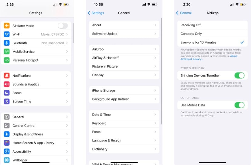 صورة لـ هل “الإرسال السريع” (AirDrop) لا يعمل؟ يُمكنك إصلاحه بسرعة مع هذه النصائح | Bluetooth