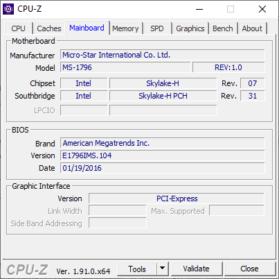 صورة لـ كيفية إصلاح خطأ WHEA Uncorrectable على Windows 10 | CPU_Z_mainboard_motherboard_bios_info-xeyYYNfs-DzTechs