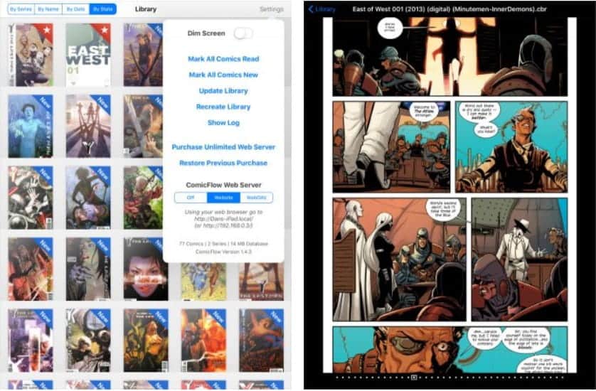 صورة لـ أفضل التطبيقات لقراءة القصص المصورة على iPad | ComicFlow-W1hkBPfs-DzTechs