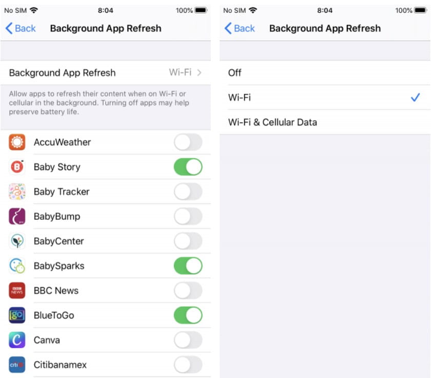 صورة لـ كيفية معايرة بطارية iPhone في بضع خطوات سهلة | Disable_Background_Refresh-kN4RaPfs-DzTechs