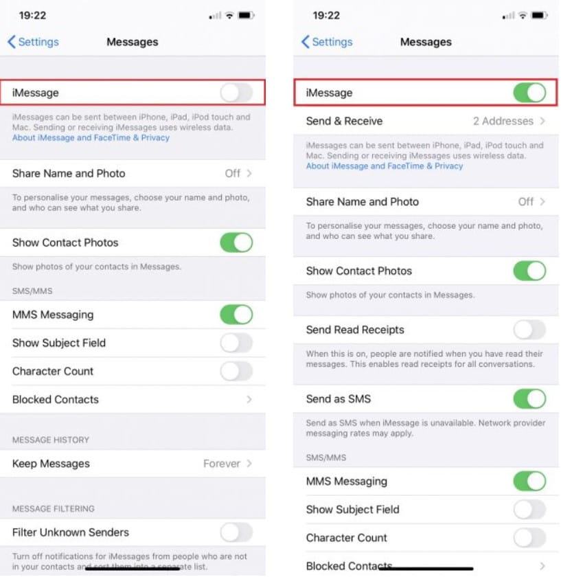 صورة لـ كيفية إصلاح “لم يتم تسليم رسائل iMessage” على جهاز iPhone الخاص بك | Do_You_Have_iMessage_Turned_On-LvI5BPfs-DzTechs