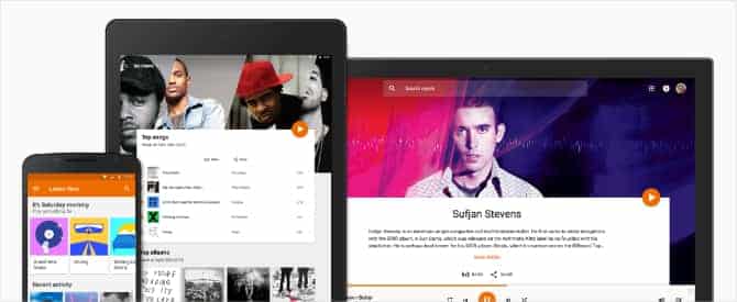 صورة لـ مقارنة بين Spotify و Apple Music وبين YouTube Music: أيُها أفضل لبث الموسيقى؟ | Google_Play_Music_on_multiple_different_devices-1flr3Ffs-DzTechs