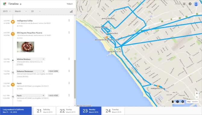 صورة لـ هل فقدتَ iPhone الخاص بك أم سرق؟ إليك ما يجب فعله | Google_Timeline_showing_locations_and_dates-8hH8lRfs-DzTechs