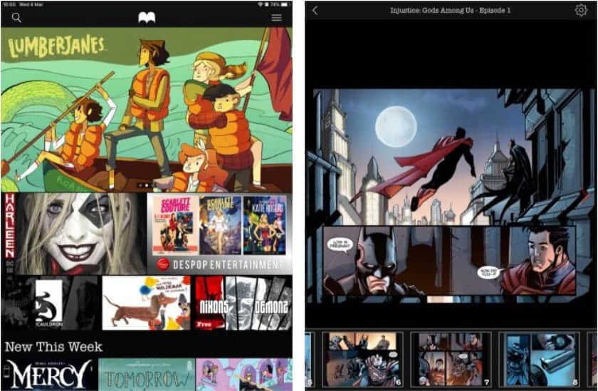 صورة لـ أفضل التطبيقات لقراءة القصص المصورة على iPad | Madefire_Comics-uChkBPfs-DzTechs