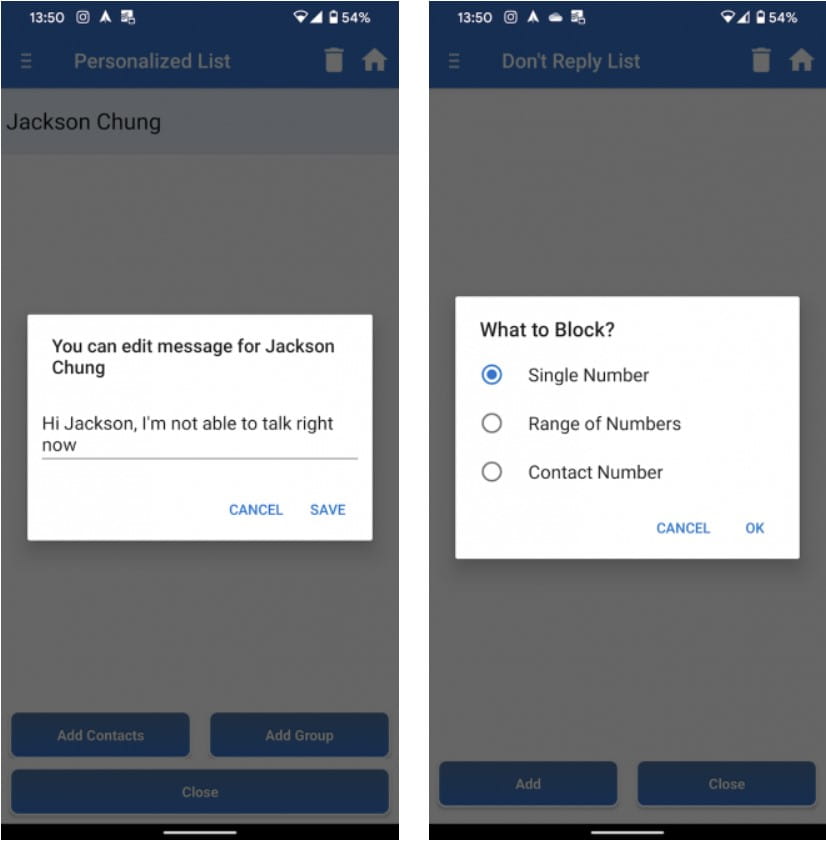 صورة لـ كيفية إرسال الردود التلقائية على الرسائل النصية على Android | Messages_for_Specific_Contacts-80VyBQfs-DzTechs