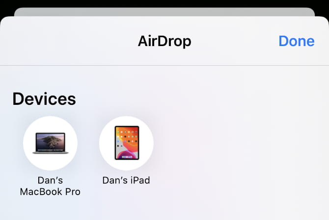 صورة لـ هل “الإرسال السريع” (AirDrop) لا يعمل؟ يُمكنك إصلاحه بسرعة مع هذه النصائح | Multiple_Devices_in_AirDrop_share_sheet-Qxp1zQfs-DzTechs