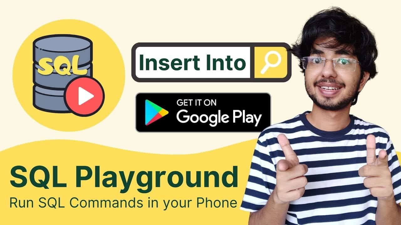صورة لـ تطبيق سيُتيح لك ممارسة SQL على هاتف Android الخاص بك | SQL_PlayGround_app_feature-nDQ0negs-DzTechs