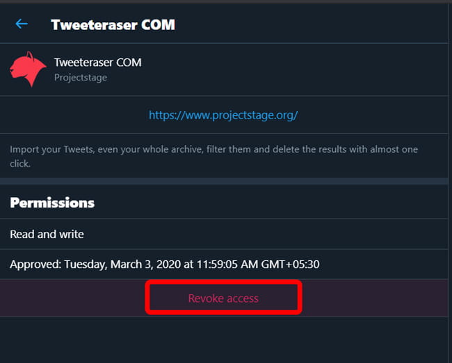 صورة لـ كيفية حذف جميع تغريداتك في آن واحد على Twitter؟ | Screenshot_71-337h7Ofs-DzTechs