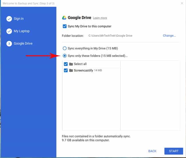 صورة لـ كيفية إضافة Google Drive إلى مستكشف ملفات Windows | Screenshot_92-KSlQ5Ofs-DzTechs