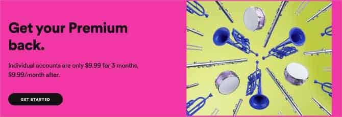 صورة لـ مقارنة بين Spotify و Apple Music وبين YouTube Music: أيُها أفضل لبث الموسيقى؟ | Spotify_Premium_three_month_offer-Eskr3Ffs-DzTechs