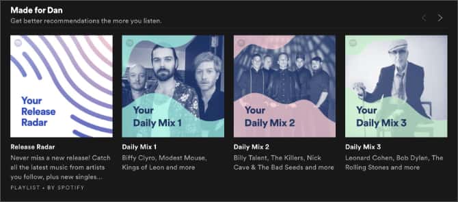 صورة لـ مقارنة بين Spotify و Apple Music وبين YouTube Music: أيُها أفضل لبث الموسيقى؟ | Spotify_discovery_playlists-uajr3Ffs-DzTechs