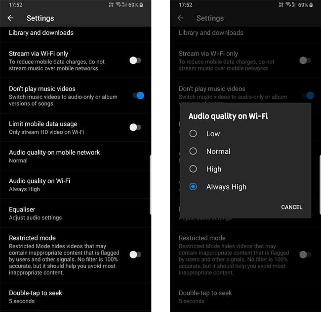 صورة لـ أفضل النصائح والحيل في YouTube Music التي يجب أن تستخدمها حقًا | Untitled_1_10-PjIX7Ofs-DzTechs