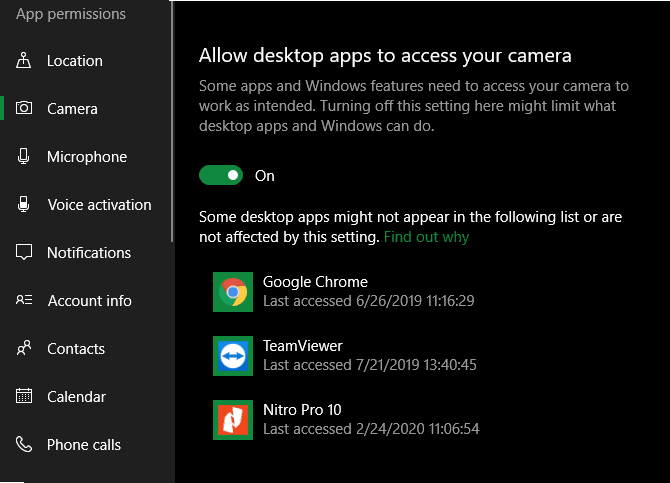 صورة لـ عندما لا يعمل Skype: الإعدادات الأساسية التي يجب عليك التحقق منها | Windows_10_Desktop_Apps_Camera_670x483-KHs4YPfs-DzTechs