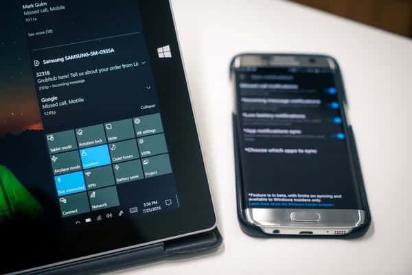 صورة لـ كيفية الحصول على إشعارات المكالمات الهاتفية الواردة على Windows 10 من هاتف Android | action_center_android_notification-XLgWqOfs-DzTechs