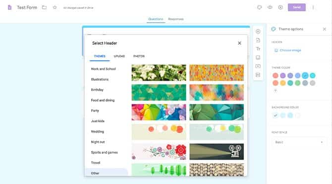 صورة لـ الأسباب المُدهشة التي تجعلك ترغب في استخدام Google Forms | awesome_reasons_to_use_google_forms_06_customize_google_forms-hm8XzQfs-DzTechs
