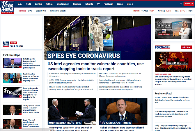 صورة لـ أهم مصادر الأخبار العالمية غير المنحازة بدون رقابة | fox_news_media_bias-eT7xVOfs-DzTechs