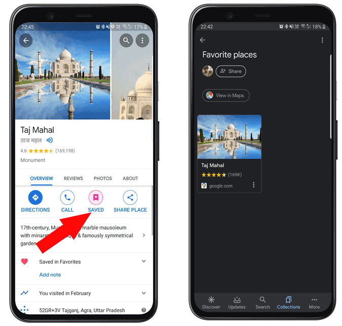 صورة لـ حيل مجموعات Google التي تحتاج إلى معرفتها | google_maps_collection-mPQNAcgs-DzTechs