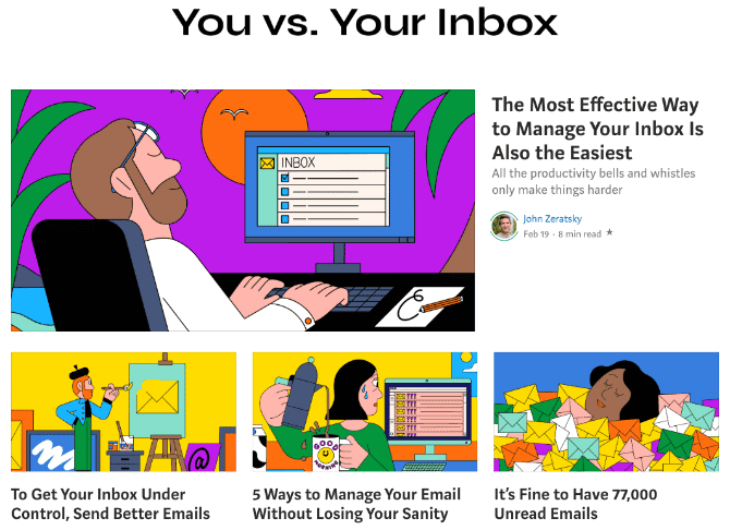 صورة لـ أفضل طرق تنظيف البريد الإلكتروني لتنظيم وإدارة صندوق الوارد الخاص بك | inbox_zero_manage_emails_forge-VS694Pfs-DzTechs
