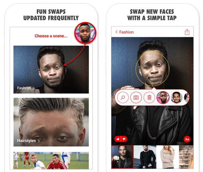 صورة لـ أفضل تطبيقات تبديل والتعديل على الوجه لأجهزة Android و iOS | microsoft-face-swap-app-DzTechs