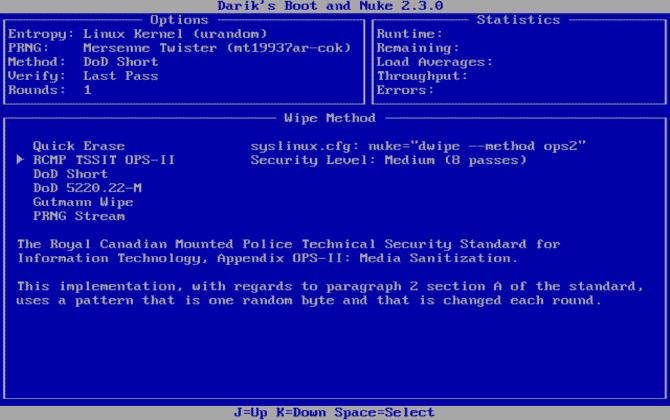 صورة لـ كيفية مسح البيانات على القرص الصلب الخاص بك مع ترك نظام التشغيل على حاله | muo_windows_wipe_hdd_dban_method-C3RjxPfs-DzTechs