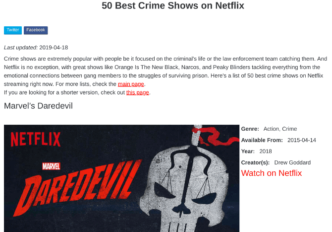 صورة لـ أفضل الأدوات المفيدة للبحث عن الأفلام والمسلسلات التلفزيونية لمشاهدتها على Netflix | netflix_recommendations_flixwatch-QUhw2Qfs-DzTechs