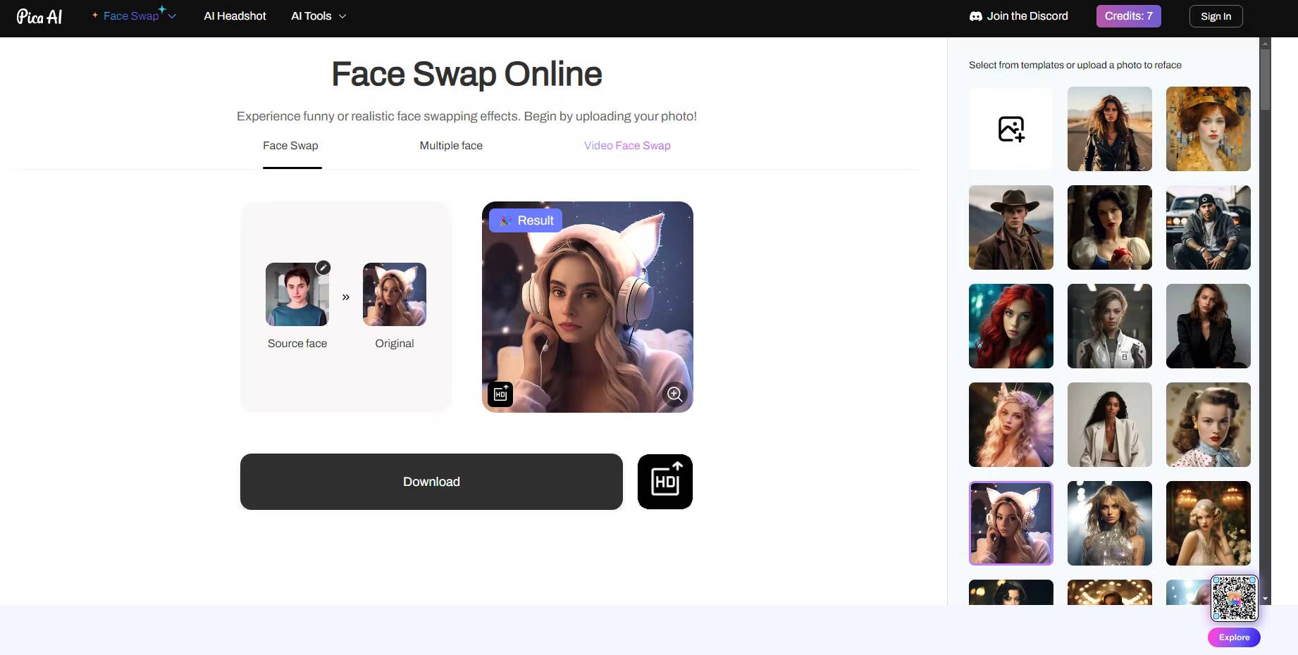 صورة لـ أفضل تطبيقات تبديل والتعديل على الوجه لأجهزة Android و iOS | pica-ai-face-swap