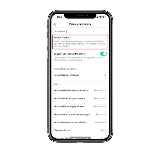 صورة لـ أفضل النصائح والحيل على TikTok التي يجب أن يعرفها كل المستخدمين الجدد | private_account-VgSfiPfs-DzTechs