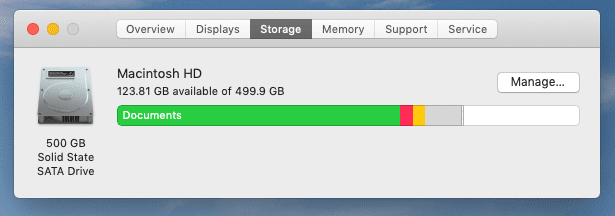 صورة لـ أفضل التطبيقات المجانية للتحقق من مساحة التخزين على القرص على الـ Mac | see_the_disk_space_using_about_this_mac-Ru2MRPfs-DzTechs
