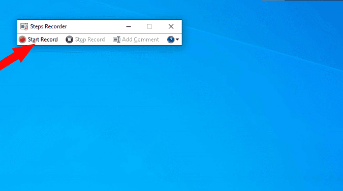 صورة لـ كيفية التقاط لقطة شاشة مع تضمين مؤشر الماوس على Windows 10 | step_recorder_1-7itJAcgs-DzTechs