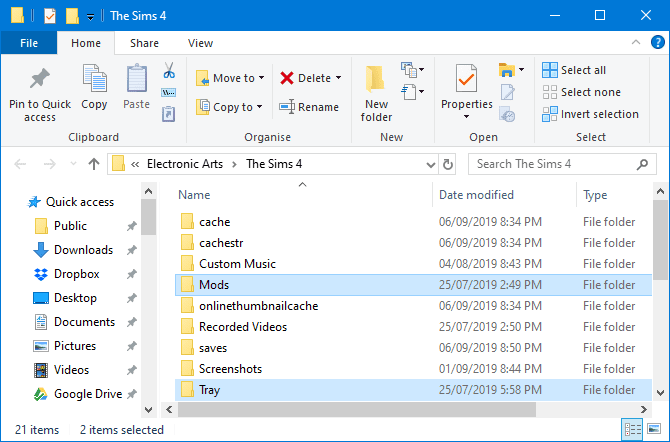 صورة لـ كيفية تثبيت التعديلات والمُحتوى المُخصص في The Sims 4 وأفضلها لتجربتها | the_sims_4_folder_670x442-jjgtQNfs-DzTechs