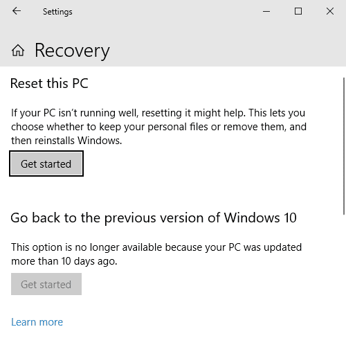 صورة لـ كيفية مسح البيانات على القرص الصلب الخاص بك مع ترك نظام التشغيل على حاله | windows_10_reset_this_pc-g4RjxPfs-DzTechs